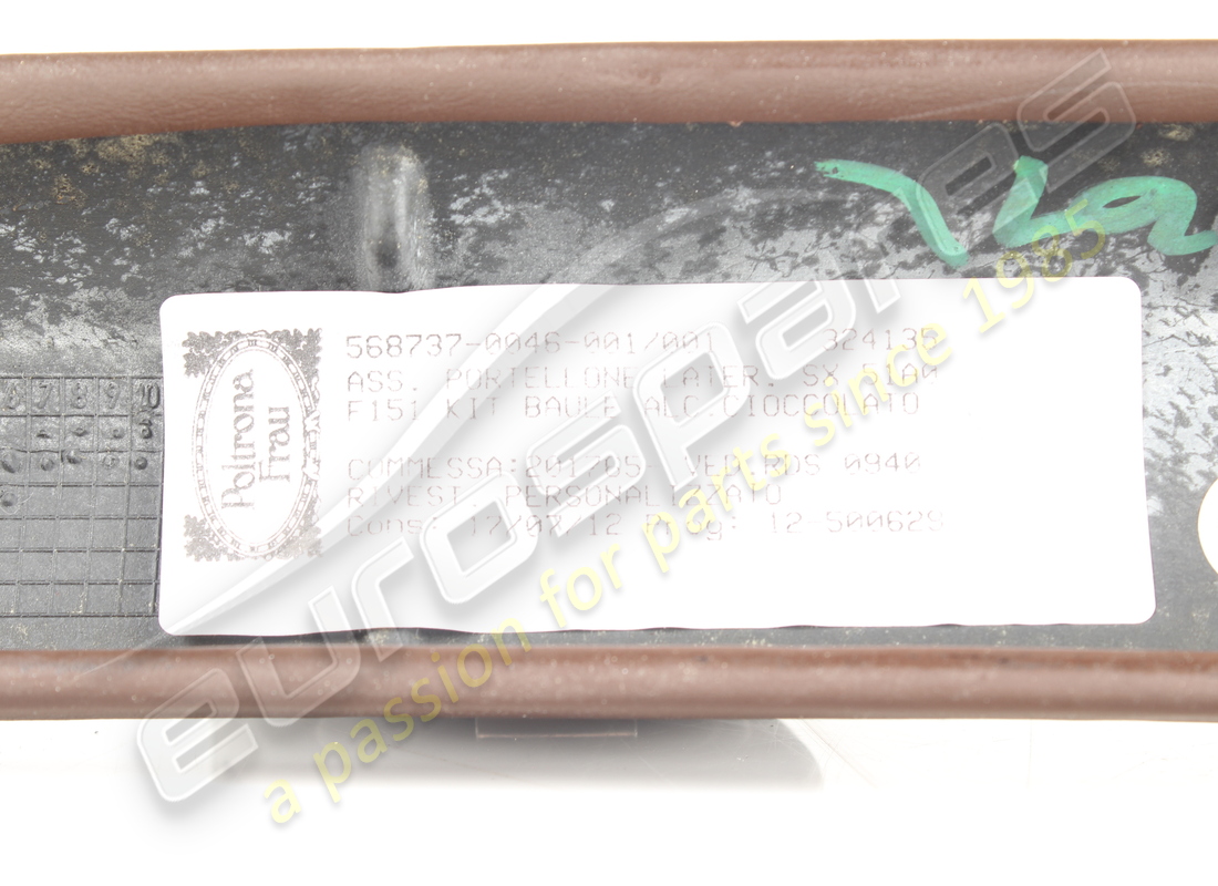 d'occasion ferrari rivest. portellone lat. pell. numéro de pièce 84112907 (3)