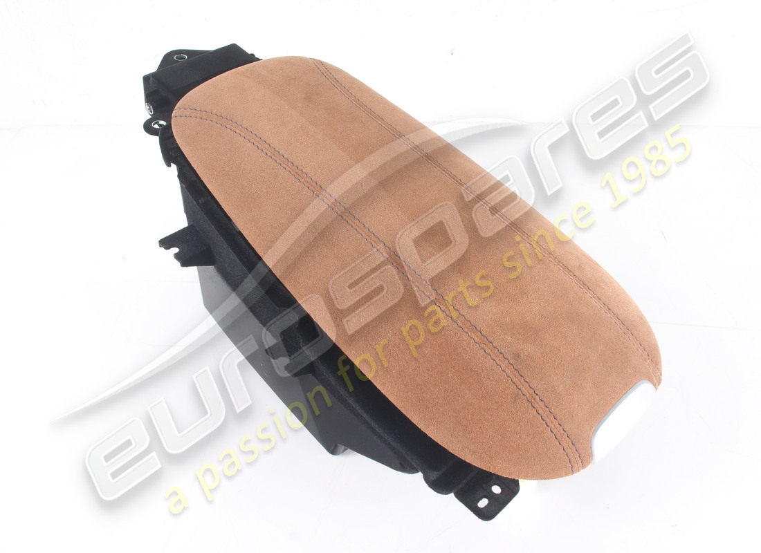 Plateau de rangement avant d'occasion Eurospares, avec porte de compartiment en alcantara (couleur cuivre). Référence EAP1723566 (1)