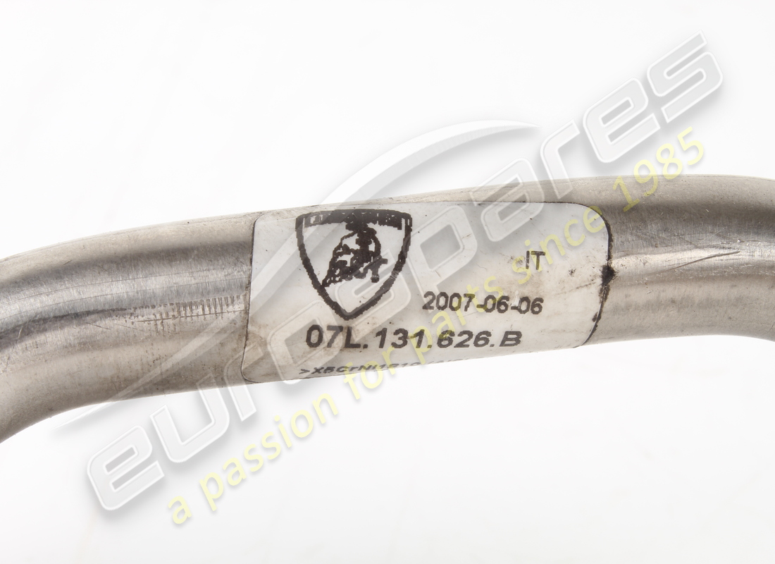 tuyau de raccordement d'occasion lamborghini. numéro de pièce 07l131626b (5)