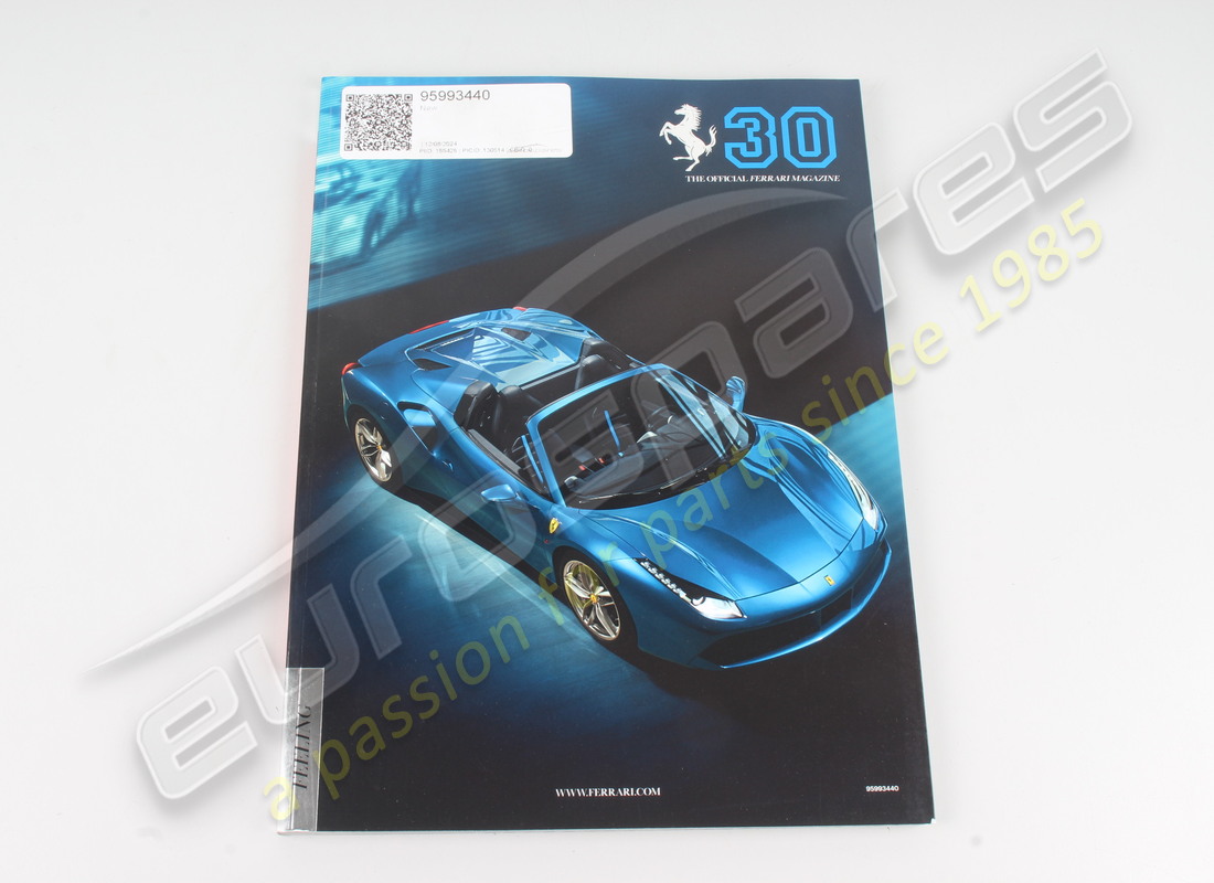 nouveau ferrari n°30 ferrari magazine. numéro de pièce 95993440 (1)