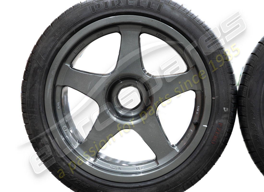 d'occasion ferrari speedline lm roues ensemble 18 pouces. numéro de pièce fwhe058 (5)