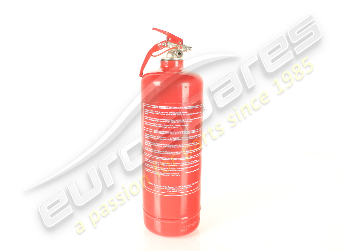 extincteur d'occasion ferrari (expédition par route uniquement). numéro de pièce 83490400 (2)