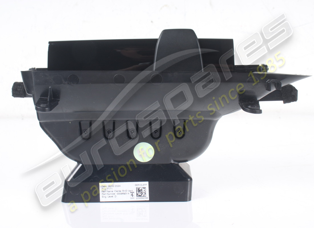 UTILISÉ FERRARI BOCCHETTA CENTRALE GDX. NUMÉRO DE PIÈCE 969314 (3) utilisé ferrari bocchetta centrale gdx. numéro de pièce 969314 (3)