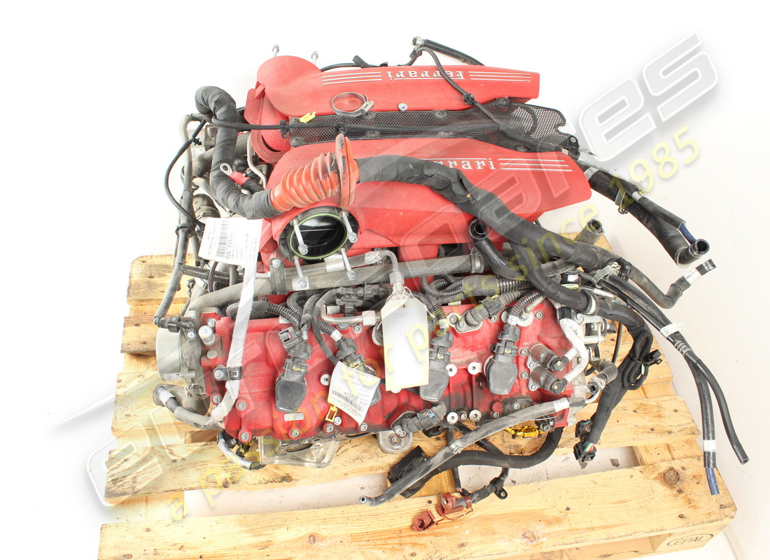 moteur complet d'occasion ferrari 488. numéro de pièce 754023000 (5)