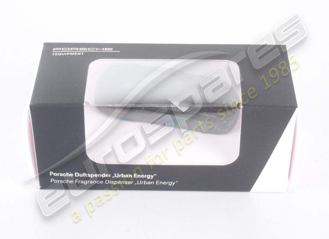 nouveau porsche désodorisant urban energy silver. numéro de pièce 992044012 (1)