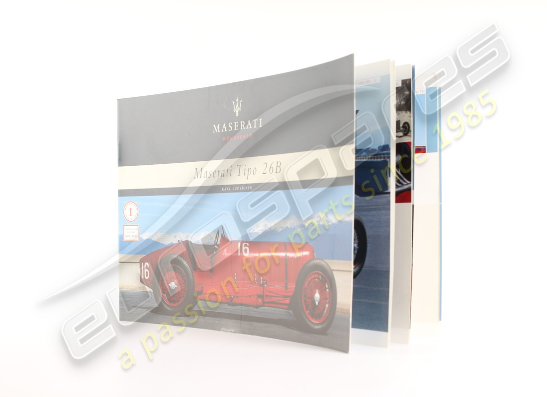 nouvelle maserati mini monographie 26b. numéro de pièce 920000849 (2)