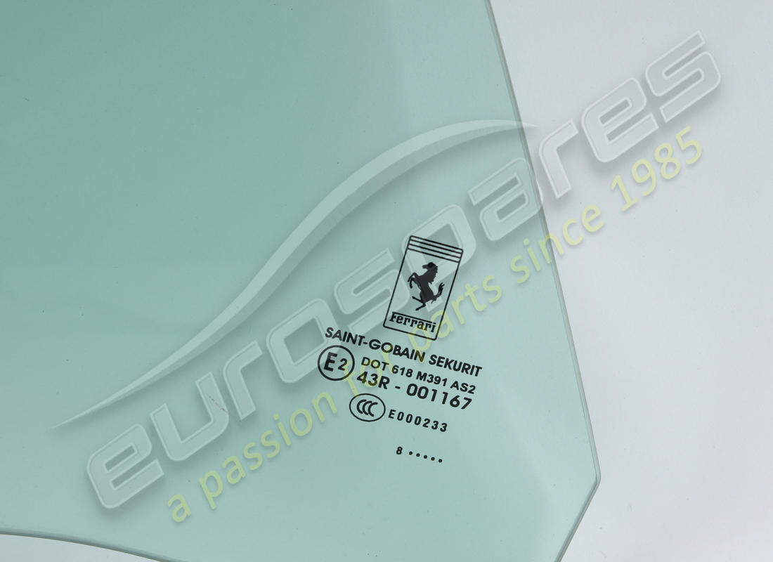 utilisé ferrari fenêtre électrique arrière gauche complète. numéro de pièce 786016 (2)