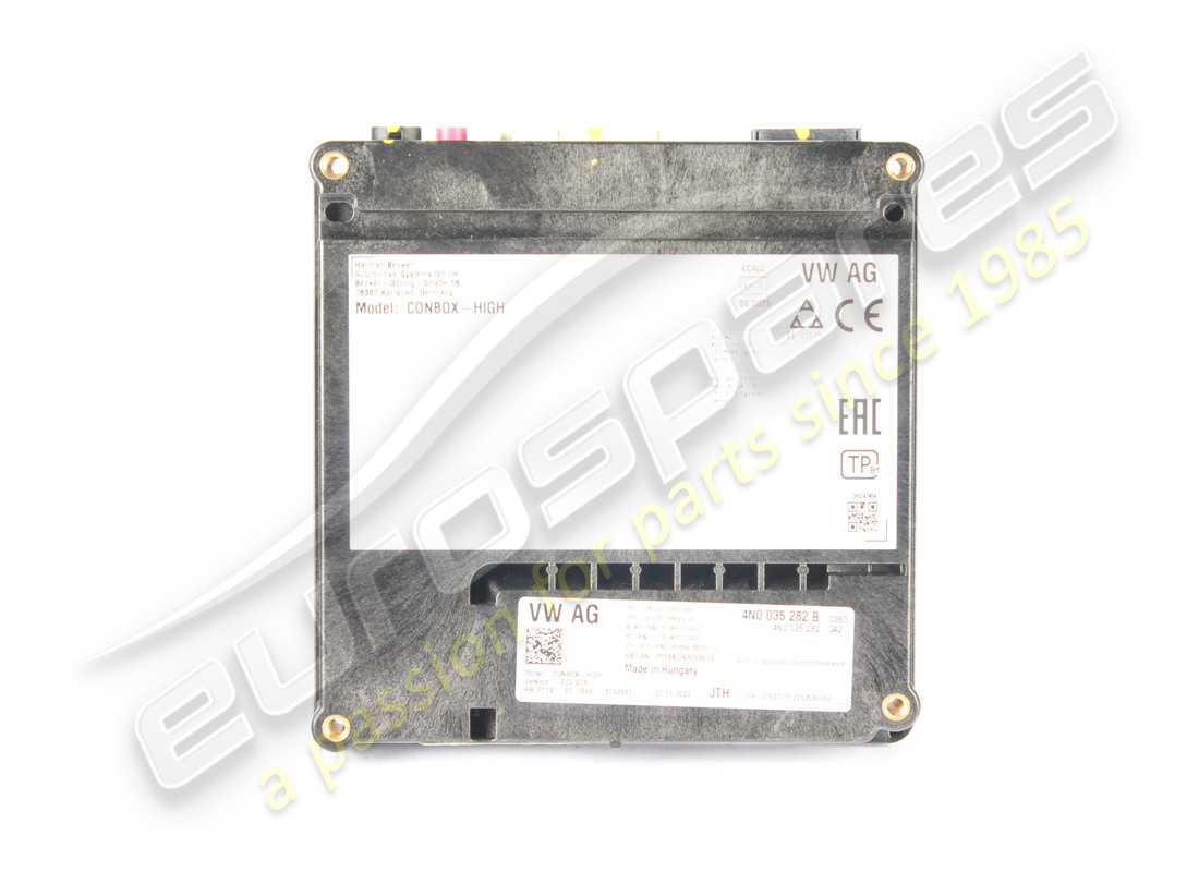 boîte de communication lamborghini d'occasion high ece vts, +je3. numéro de pièce 4n0035282b (1)