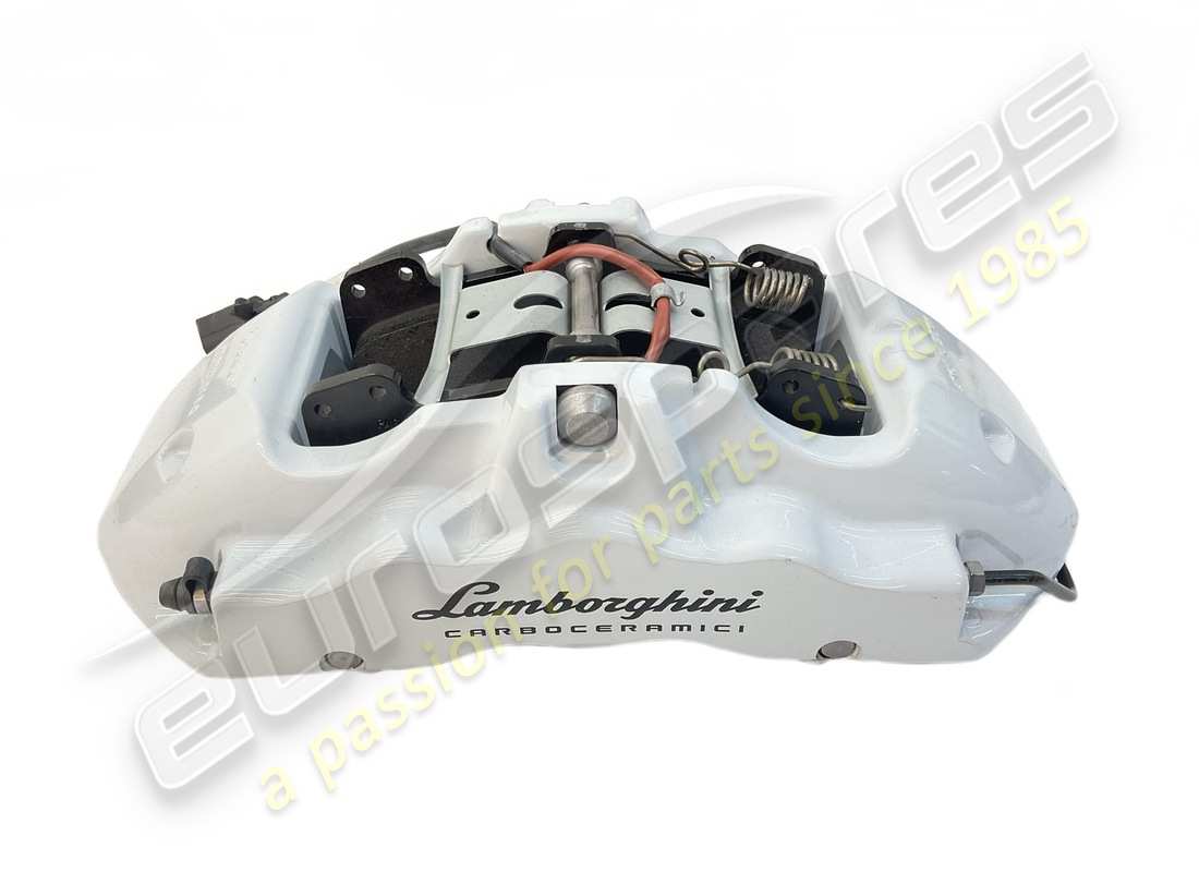 nouveau (autre) lamborghini étrier de frein céramique argent. numéro de pièce 4t0615105dd (1)