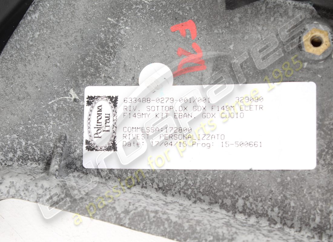 d'occasion ferrari sous le tableau de bord côté conducteur t. numéro de pièce 87200600 (4)