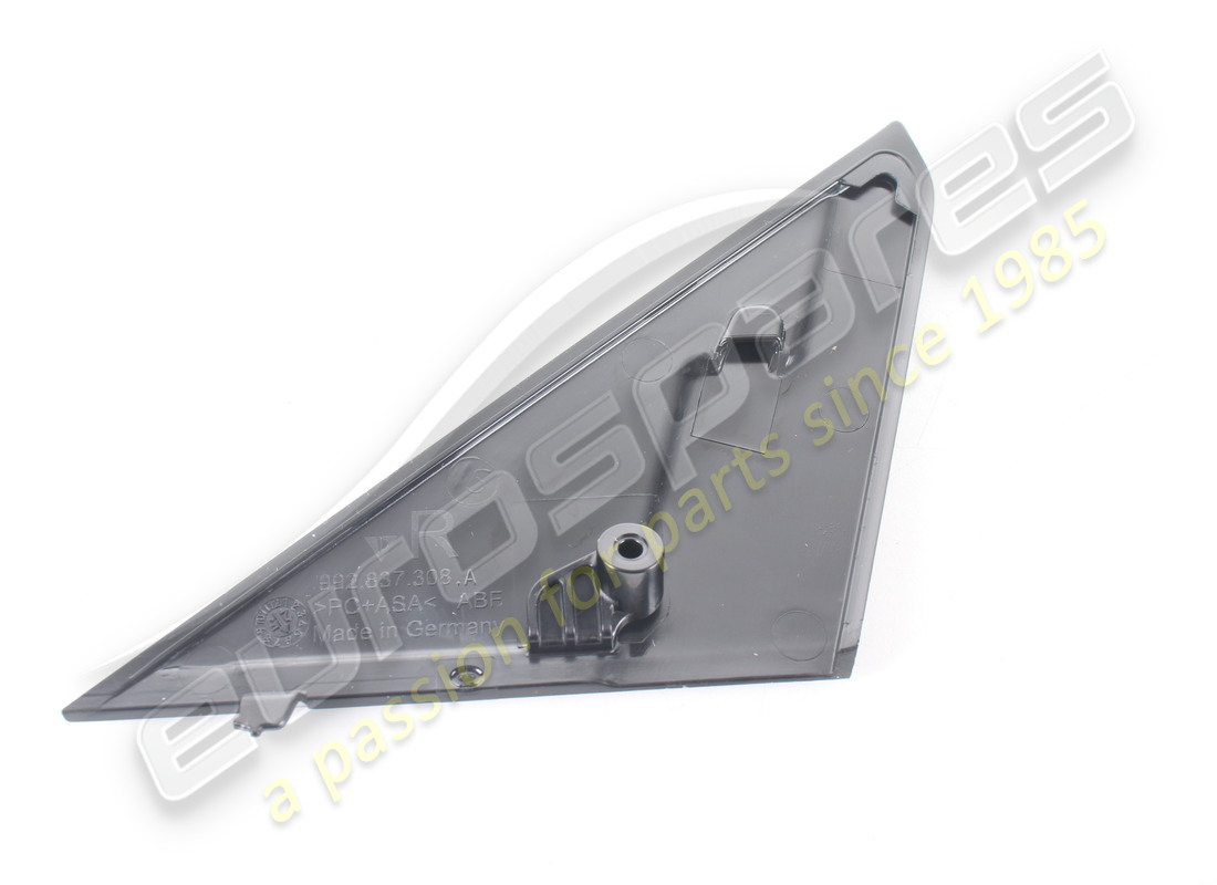 nouveau couvercle porsche de glissière droit noir mat. référence 992837308aok1 (3)