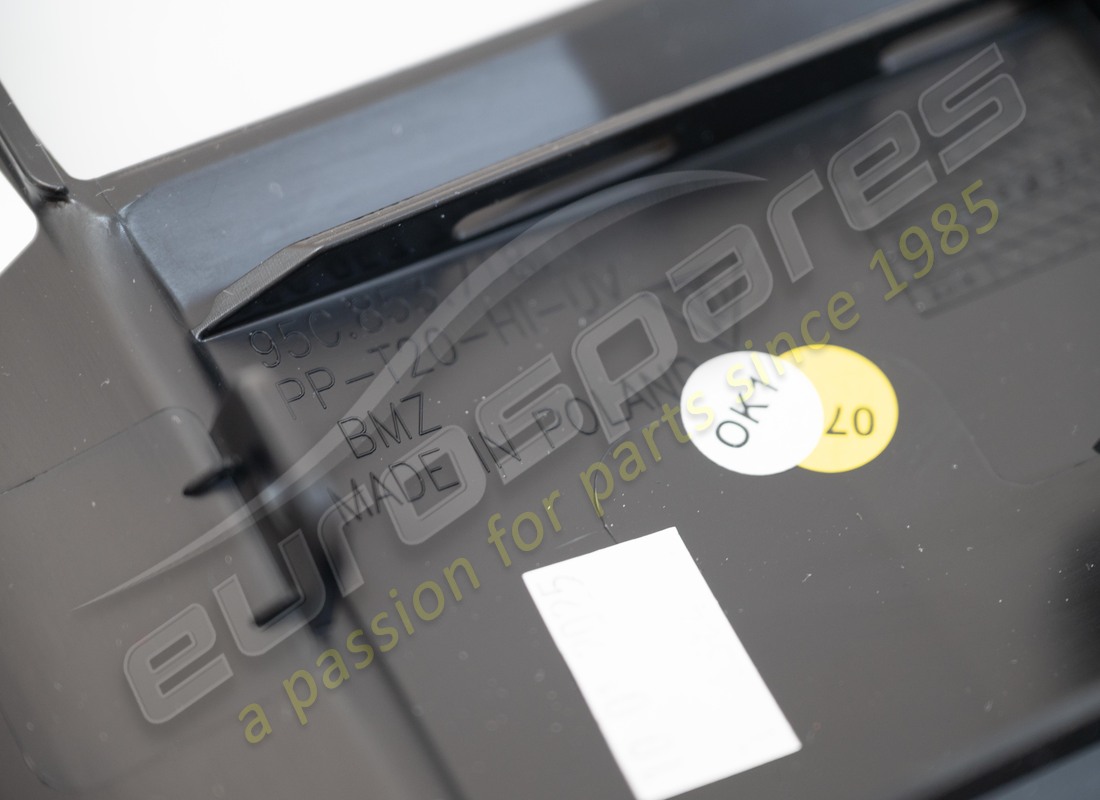 NEW PORSCHE WHEEL ARCH COVER MATT BLACK. PART NUMBER 95C853718MOK1 (5) new porsche wheel arch cover matt black. part number 95c853718mok1 (5)