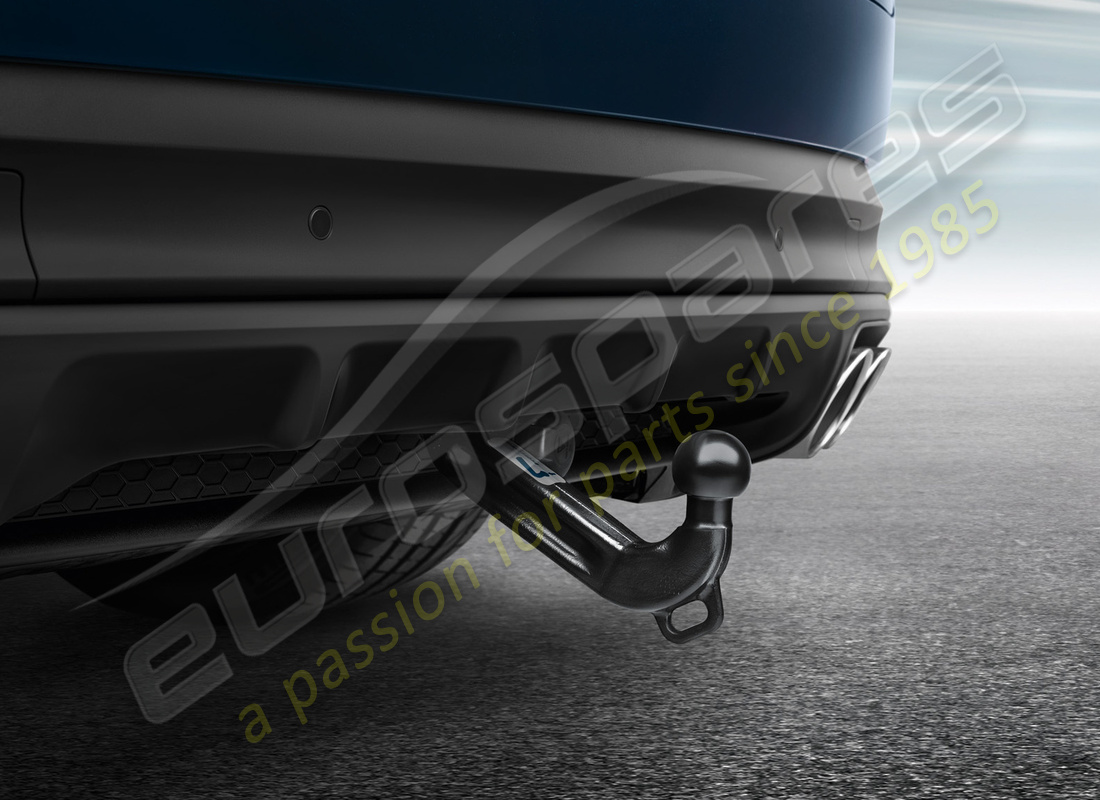 attelage de remorquage extensible électriquement neuf porsche. numéro de pièce 9y004484007 (1)