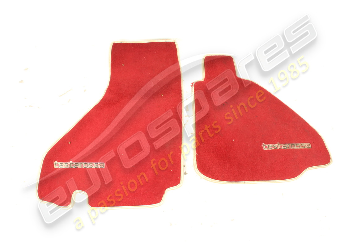 UTILISÉ Ferrari TAPIS AVANT GAUCHE RHD . NUMÉRO DE PIÈCE 61517700 (1)