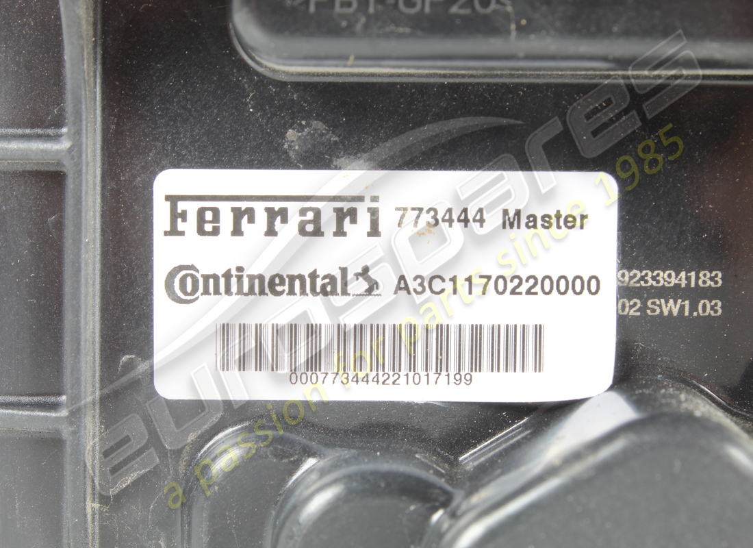d'occasion ferrari centrlina epc can500 master. numéro de pièce 773444 (2)