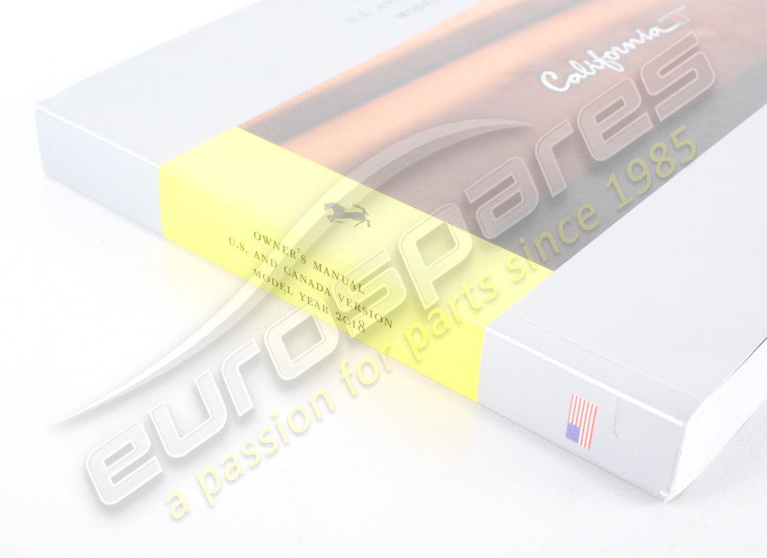 nouveau manuel du propriétaire ferrari. numéro de pièce 781773 (2)