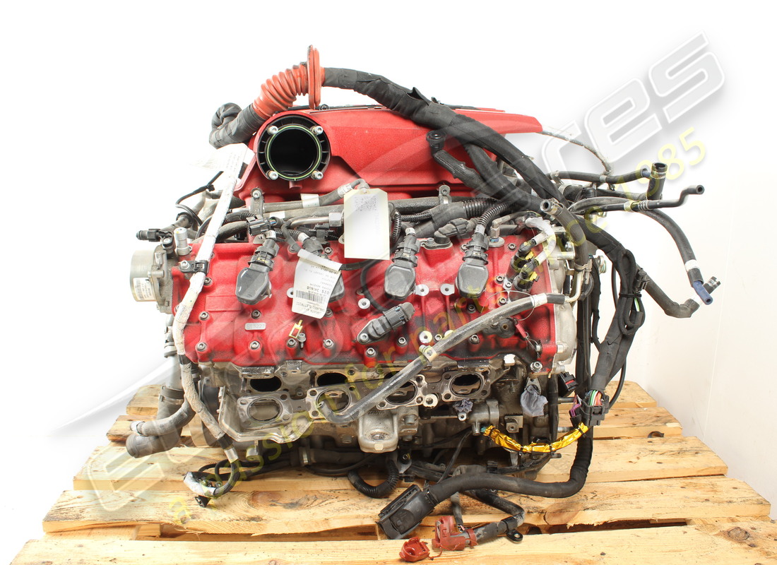 moteur complet d'occasion ferrari 488. numéro de pièce 754023000 (4)