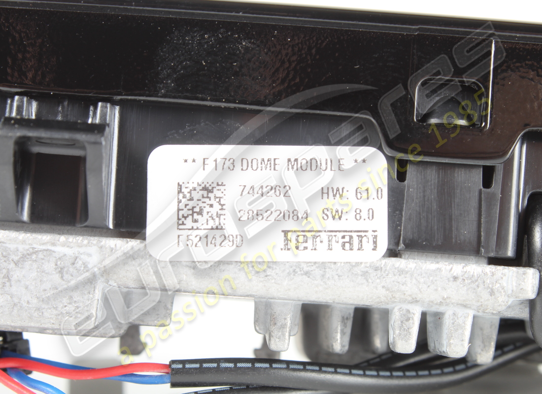 FERRARI PLAFOND UTILISÉ. NUMÉRO DE PIÈCE 744262 (4) ferrari plafond utilisé. numéro de pièce 744262 (4)