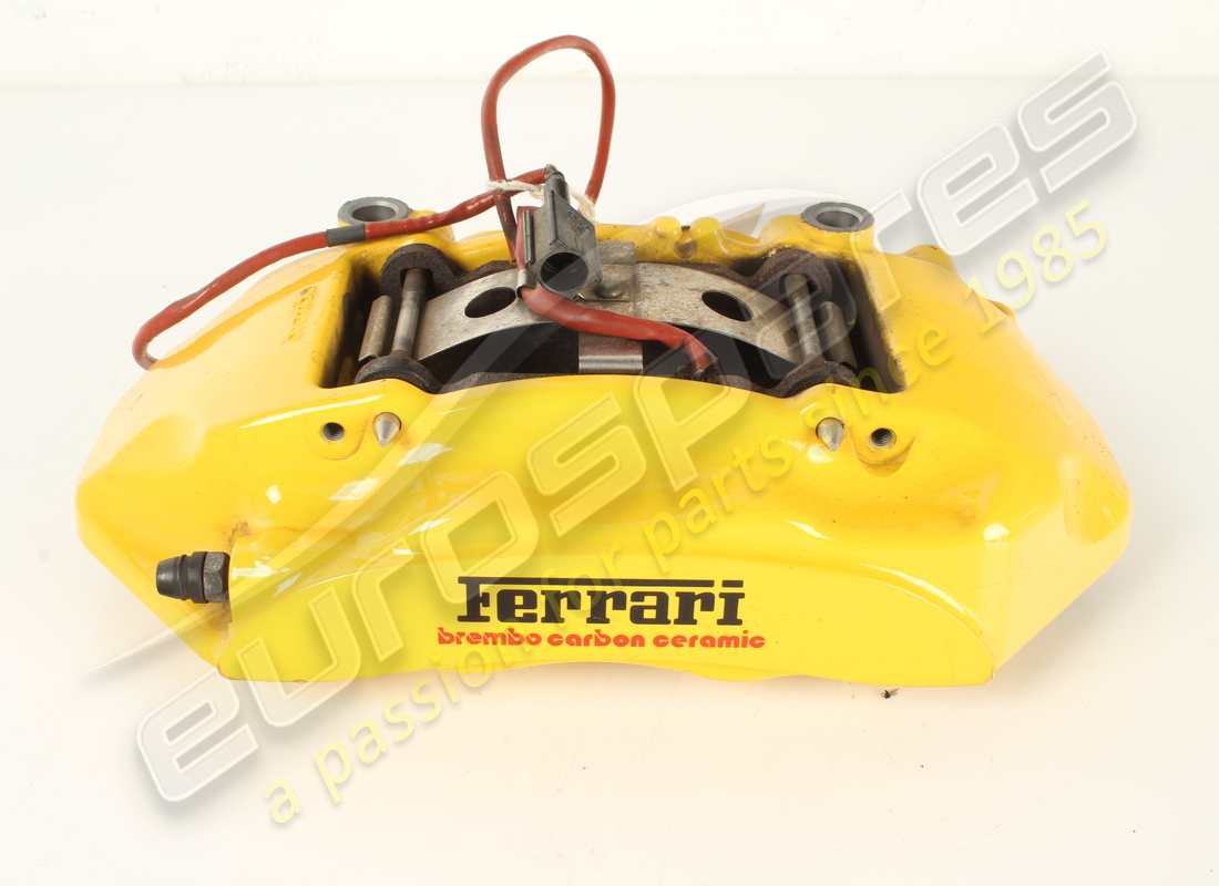 UTILISÉ Ferrari ÉTRIER ARRIÈRE DROIT AVEC PLAQUETTES. NUMÉRO DE PIÈCE 286780 (1)