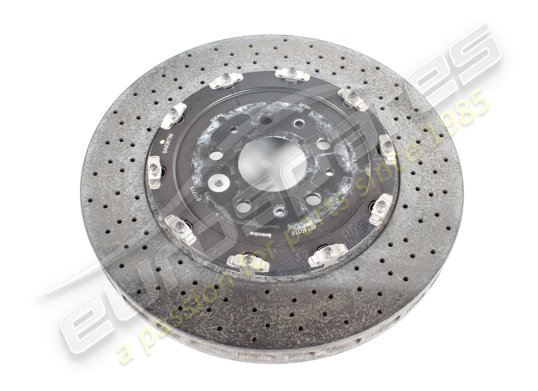 D'OCCASION Ferrari DISCO FRENO 380X34 CCM-IGC- . NUMÉRO DE PIÈCE 875117 (1)