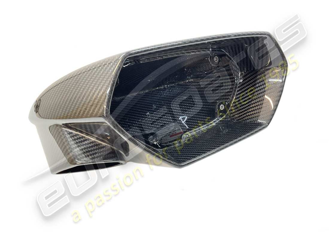 nouveau kit de cache-miroir en carbone brillant lamborghini + vis. numéro de pièce 4t0898820j (4)