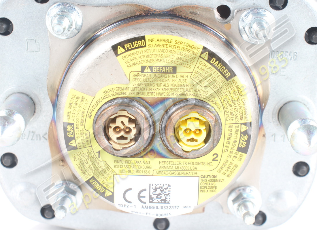 PILOTE D'AIRBAG D'OCCASION FERRARI. RÉFÉRENCE 73453400 (5) pilote d'airbag d'occasion ferrari. référence 73453400 (5)