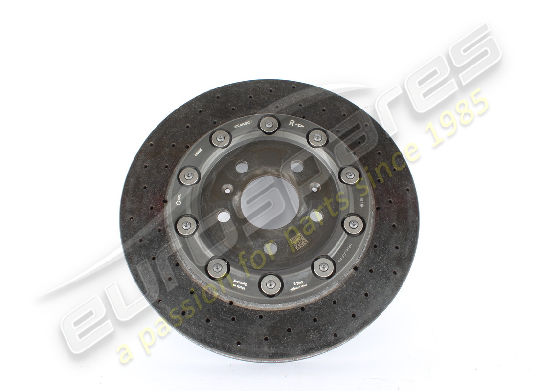 utilisé lamborghini disque de frein carbone-céramique (ccp) numéro de pièce 420615602f