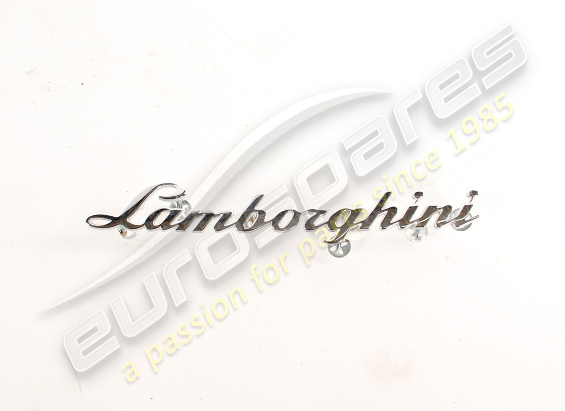 plaque signalétique utilisée lamborghini. numéro de pièce 4ml853886 (2)