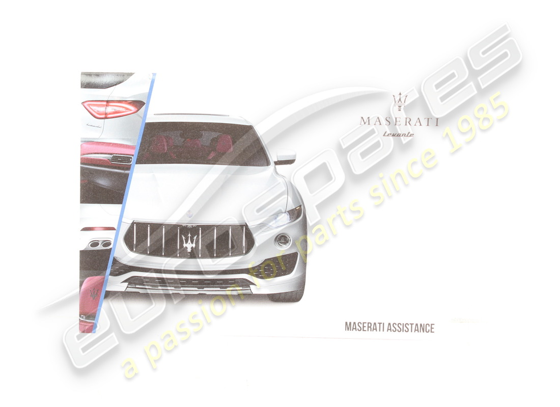 nouvelle maserati maserati assistance levante. numéro de pièce 910040915 (1)