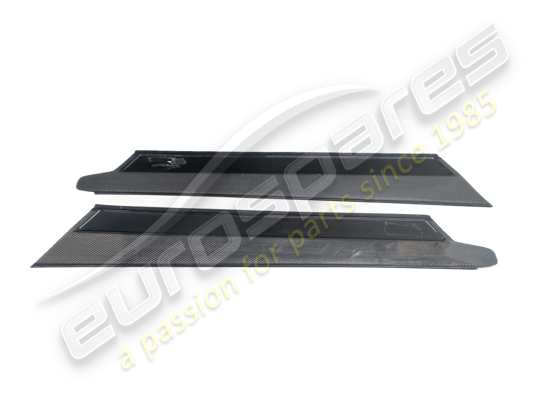 plaques de seuil en carbone d'occasion eurospares (paire). référence 65619010 (1)