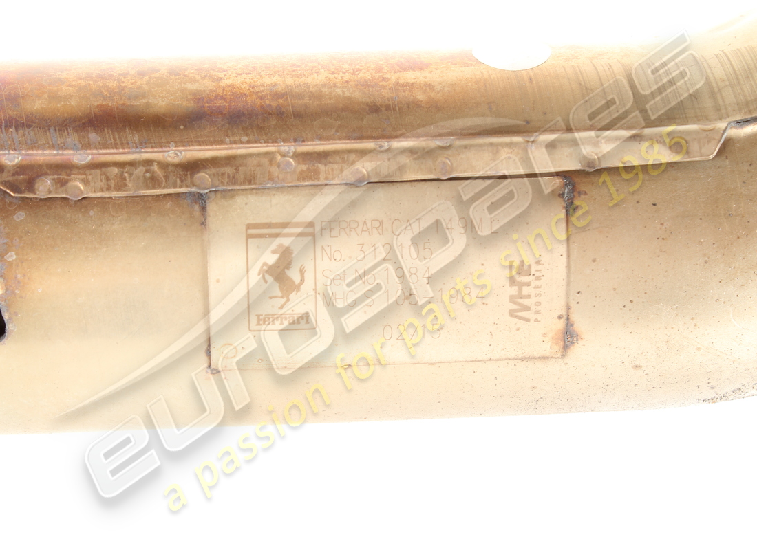 utilisé ferrari convertisseur catalytique lh complet. numéro de pièce 312105 (2)