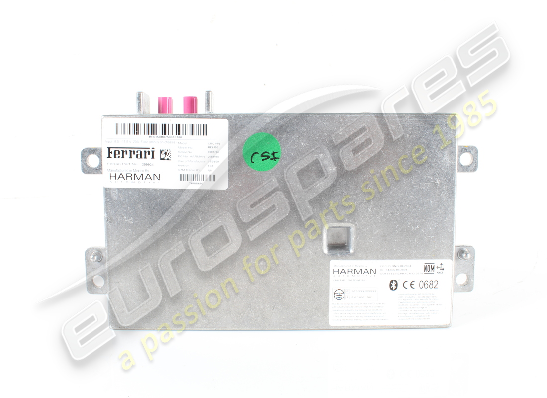 utilisé ferrari nit de rangée becker. numéro de pièce 309934 (4)