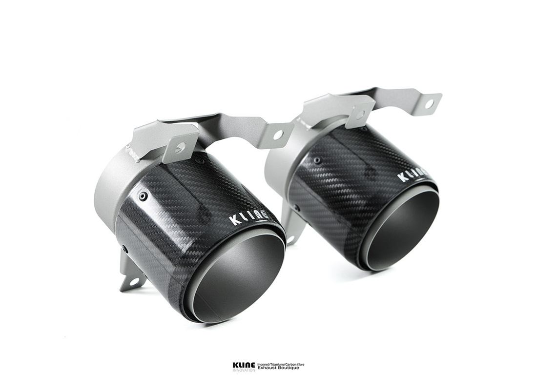 nouveaux embouts en fibre de carbone kline innovation lamborghini huracan performante. numéro de pièce kllamhurpercft (1)