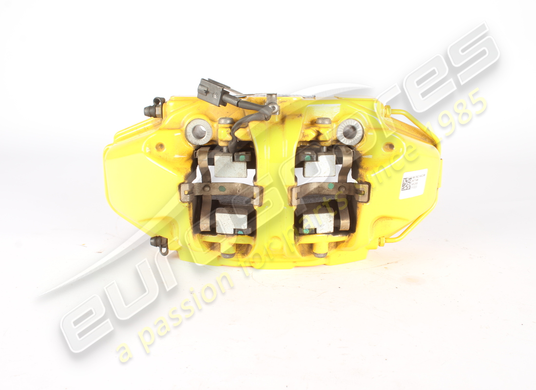 étrier de frein avant gauche d'occasion maserati, couleur jaune. numéro de pièce 670214629 (2)