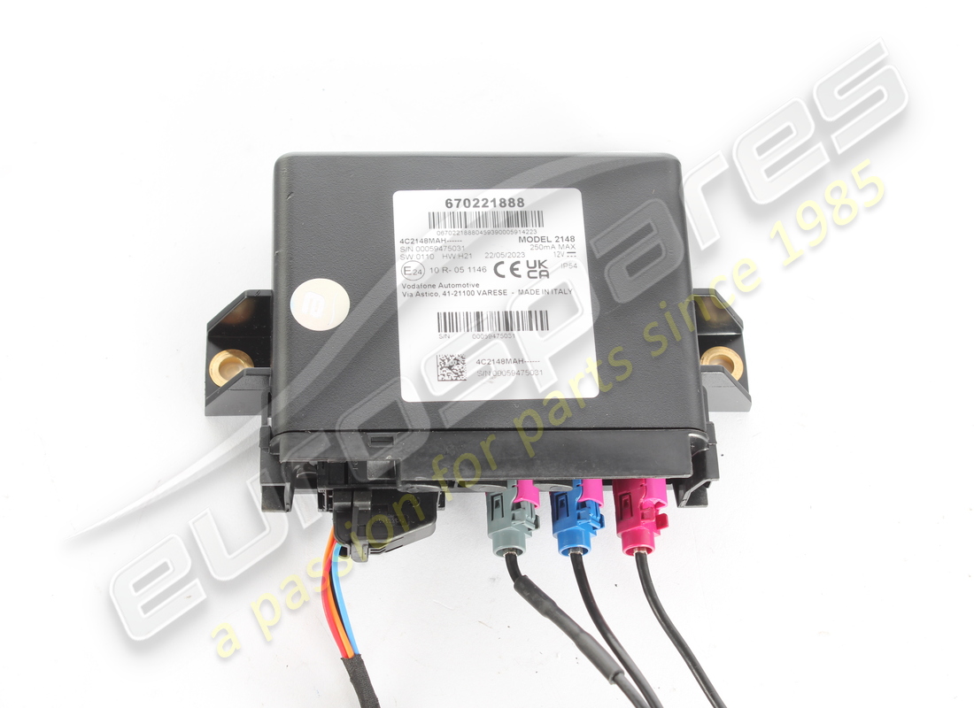 unité de contrôle gps d'occasion maserati. numéro de pièce 670221888 (2)