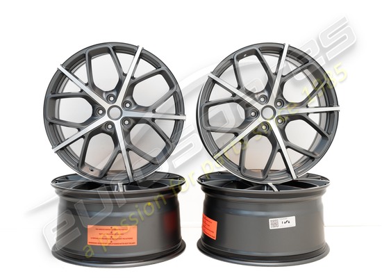 nouveau ferrari kit de jantes forgées au diamant numéro de pièce 70004984