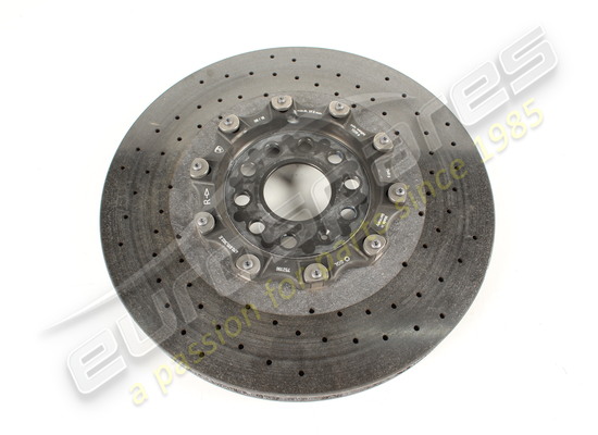 utilisé lamborghini disque de frein avant droit en céramique (ventilé) numéro de pièce 470615302g