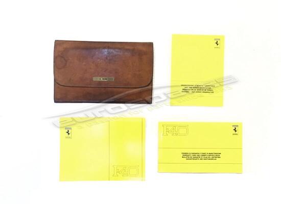 utilisé ferrari f40 numéro de pièce du pack pochette et livre 959908800