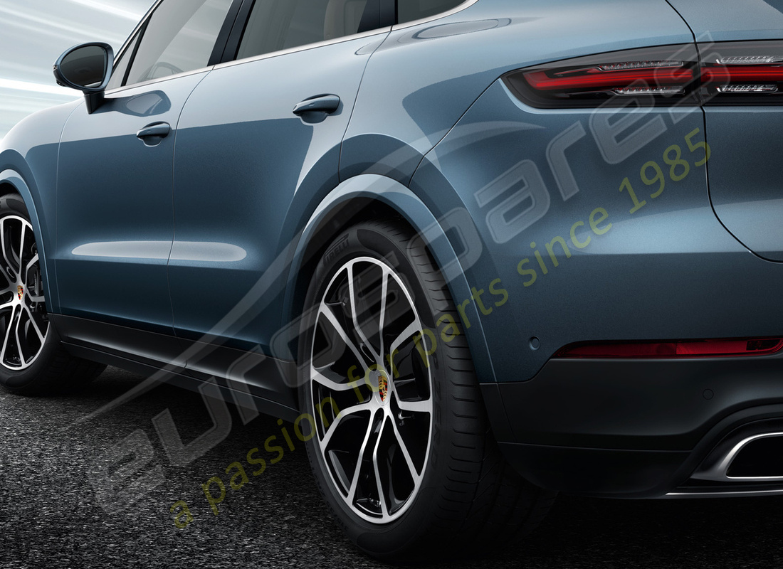 nouveau porsche protection de passage de roue. numéro de pièce 9y0044820 (1)