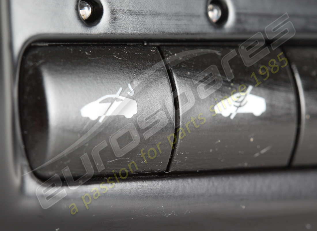 nouveau (autre) maserati panneau de boutons de commande complet, aluminium noir. numéro de pièce 69187100 (5)