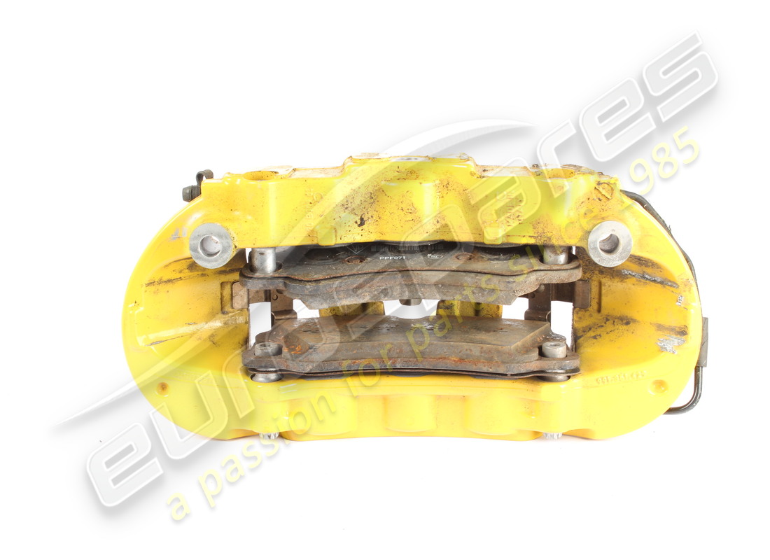 étrier de frein porsche endommagé sans plaquettes de frein. numéro de pièce 9gt615124a (3)
