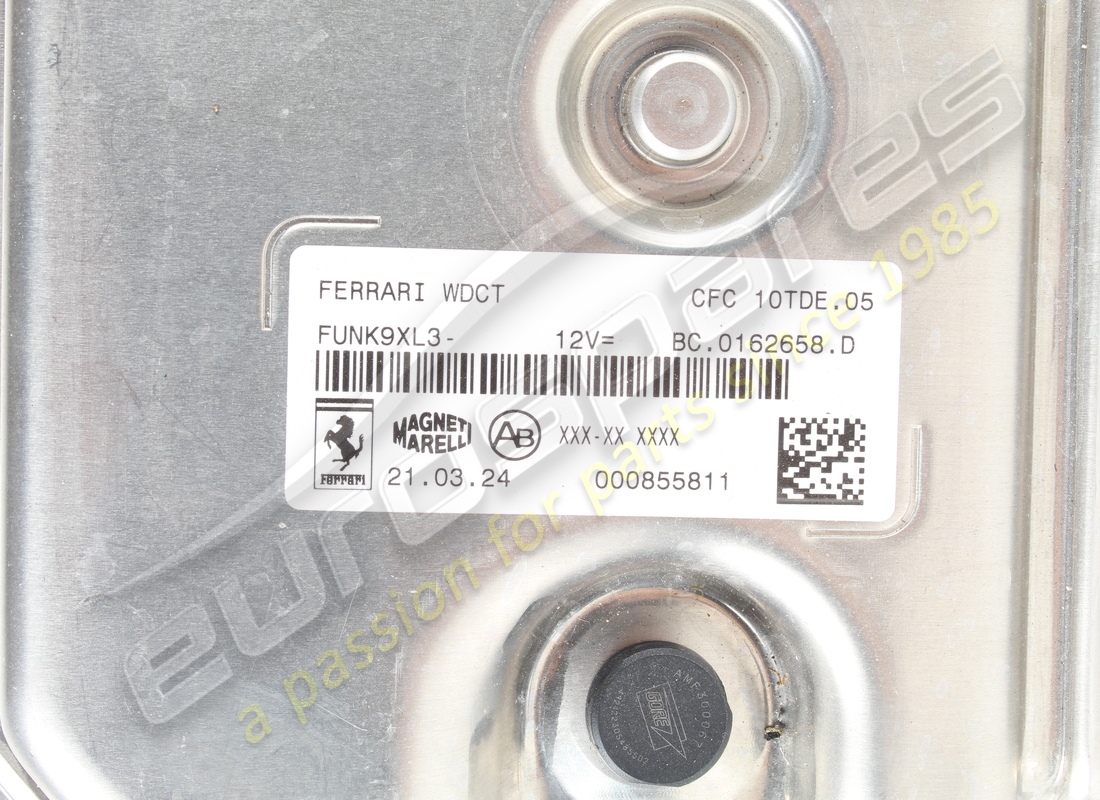 UTILISÉ Ferrari ECU DCT. NUMÉRO DE PIÈCE 855811 (1) UTILISÉ Ferrari ECU DCT. NUMÉRO DE PIÈCE 855811 (1)