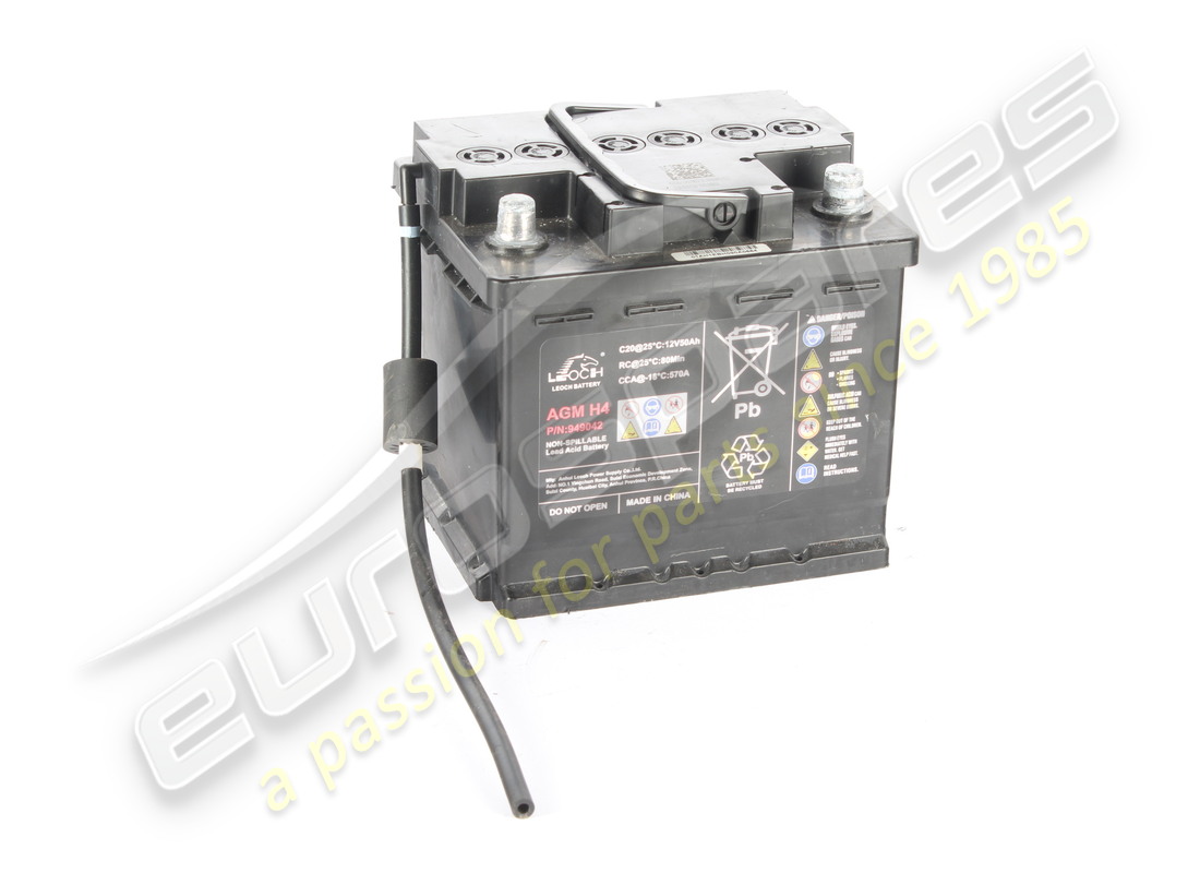 batterie d'occasion ferrari leoch pb 50ah. numéro de pièce 949042 (3)