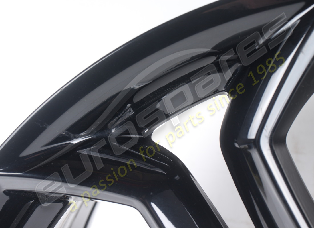 USED LAMBORGHINI IPERIONE WHEEL SET (SHINY BLACK). PART NUMBER 0R8340007 (3) used lamborghini iperione wheel set (shiny black). part number 0r8340007 (3)