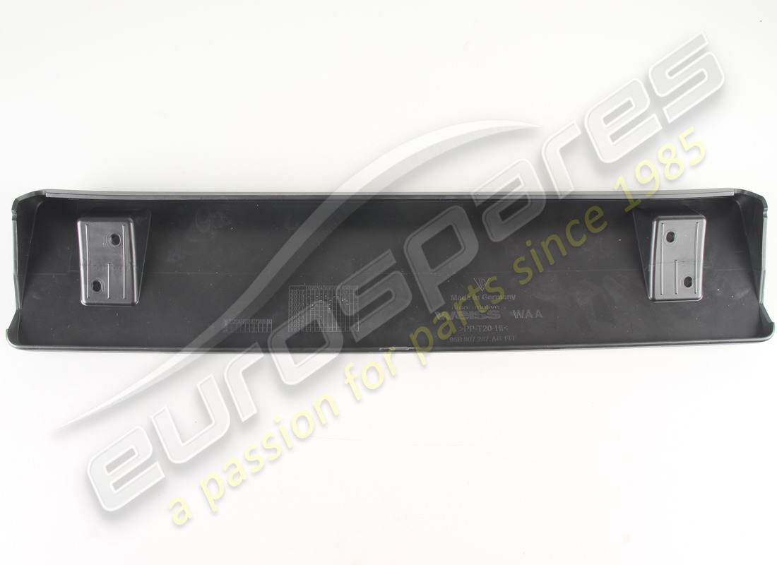 nouveau support de plaque d'immatriculation noir. référence 95b807287ag1e0 (2)