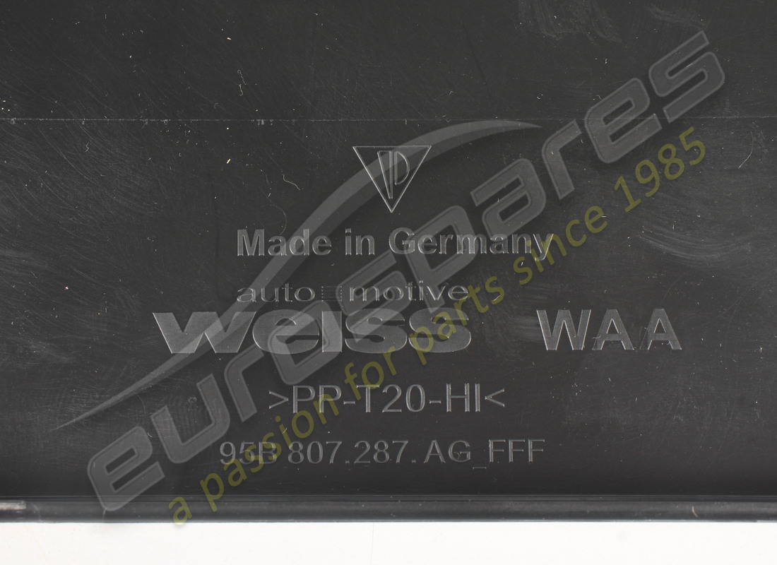 nouveau support de plaque d'immatriculation noir. référence 95b807287ag1e0 (3)