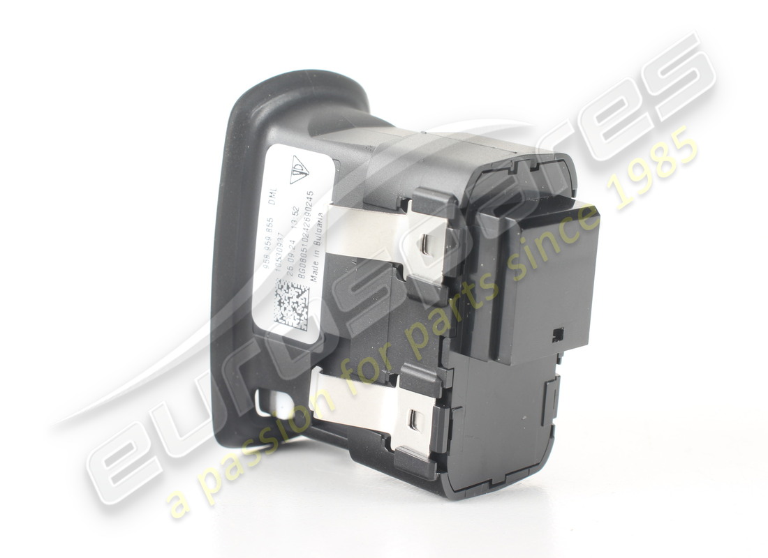 interrupteur de vitre électrique neuf porsche, noir mat. référence 958959855dml (3)