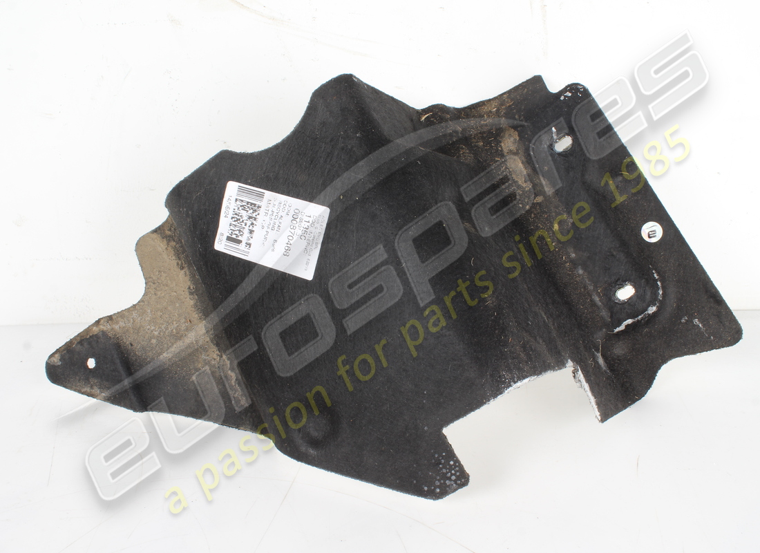 bouclier thermique de silencieux gauche d'occasion ferrari. numéro de pièce 870468 (3)