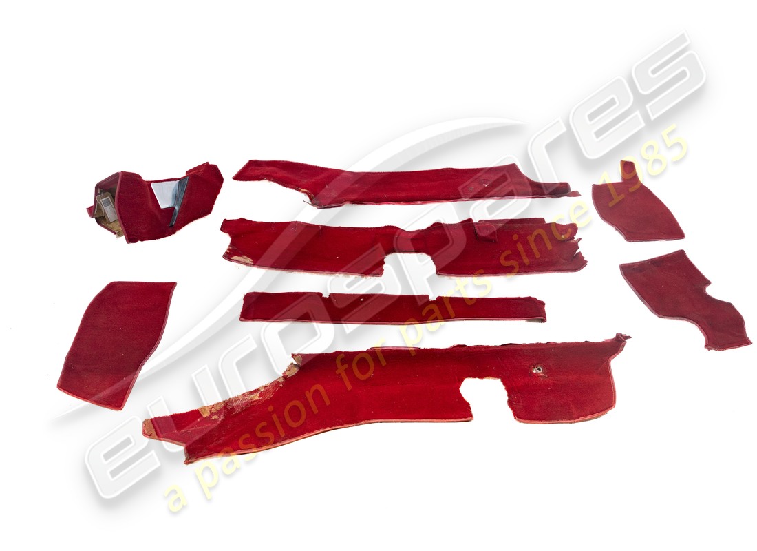 ENSEMBLE DE TAPIS Eurospares UTILISÉ. NUMÉRO DE PIÈCE EAP1729544 (1)