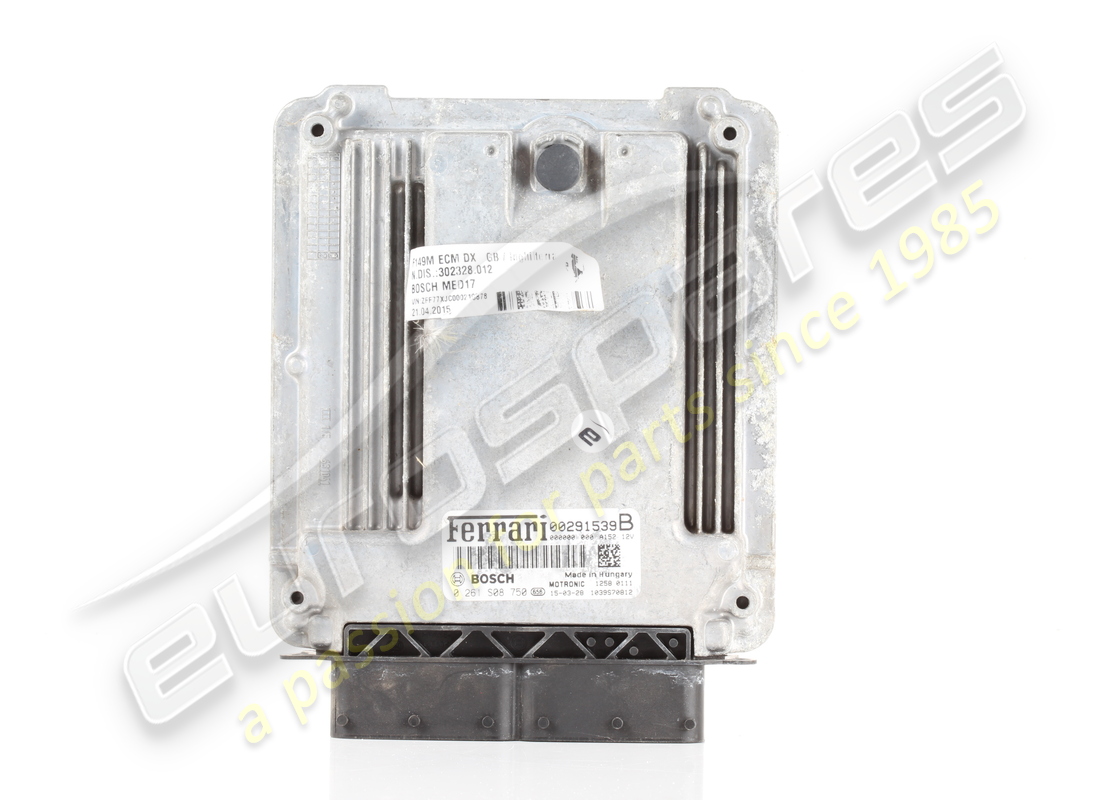 utilisé ferrari ecu d'allumage. numéro de pièce 291539 (1)